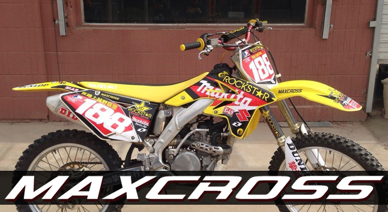 SUZUKI RM-Z 250 2007-2009' ROCKSTAR MAKITA STYLE